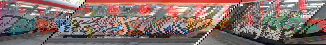 Graffiti Train in Brunswick - Photo by COLLECTOR - Neid, Neider, Fiks (2011)