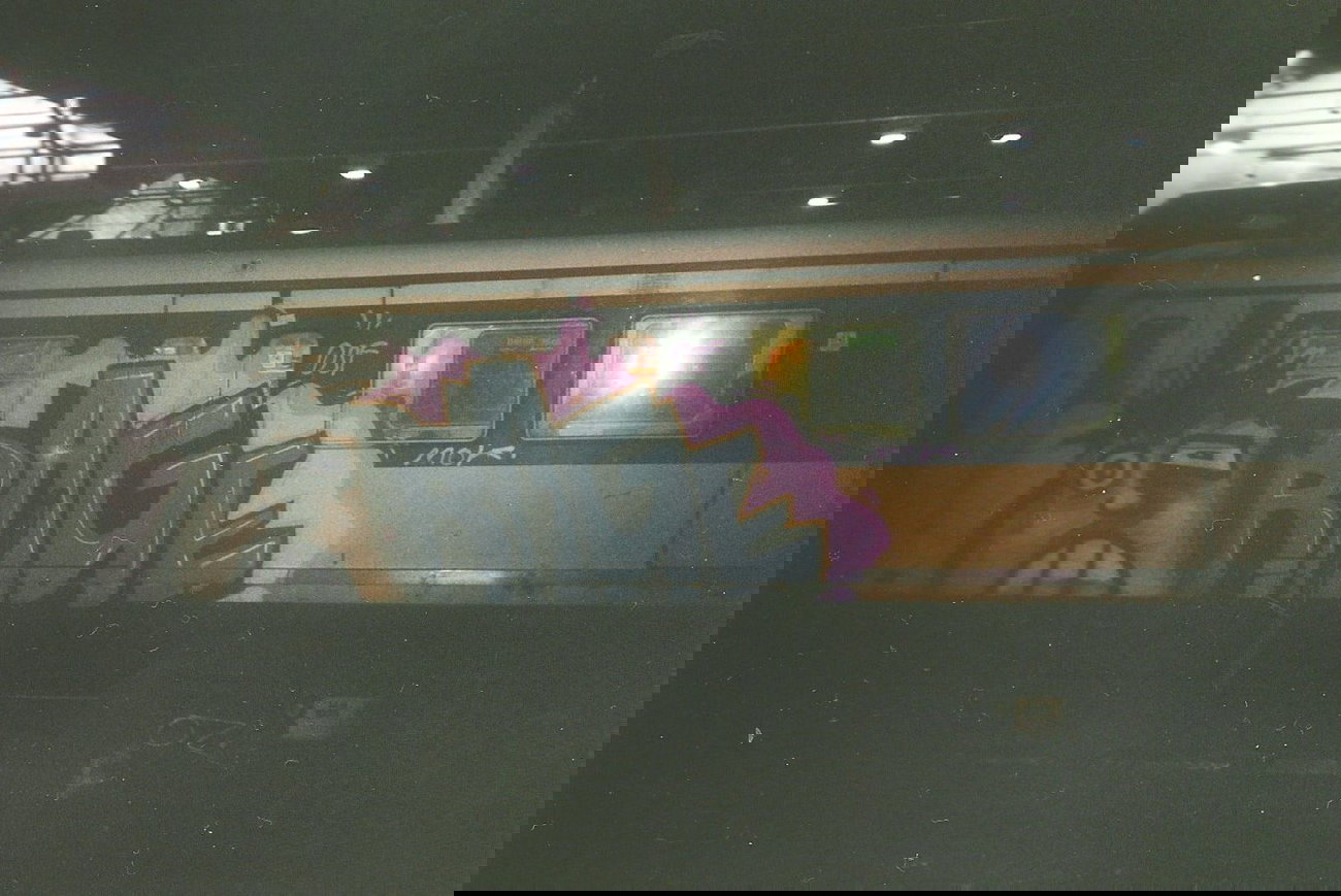 Graffiti Train in Hamburg - Photo by COLLECTOR - Rage, DSF, Hamburg (2003)