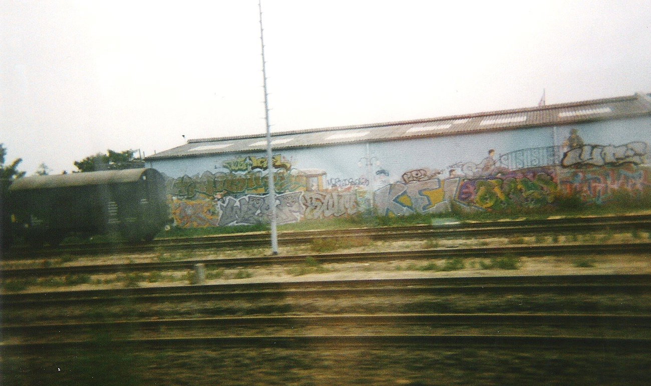 Graffiti Bombing in Berlin - Photo by COLLECTOR - Kel, Wesp, GHS