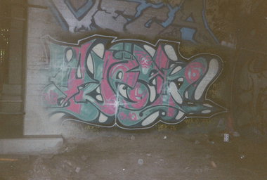 Graffiti Bombing in Berlin - Photo by COLLECTOR - Poet, GFA, TNB