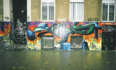 Graffiti Wall in Berlin - Photo by COLLECTOR - Downstairs, Berlin