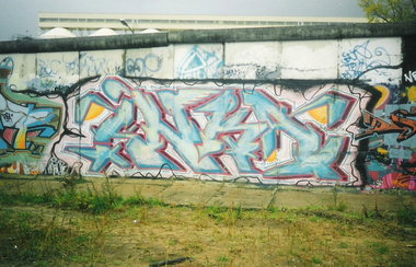 Graffiti Wall in Berlin - Photo by COLLECTOR - Inka, CMD, Berlin