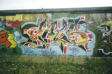 Graffiti Wall in Berlin - Photo by COLLECTOR - Kaos, GHS, GFA