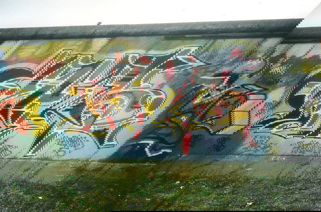 Graffiti Wall in Berlin - Photo by COLLECTOR - Kaos, GHS, GFA