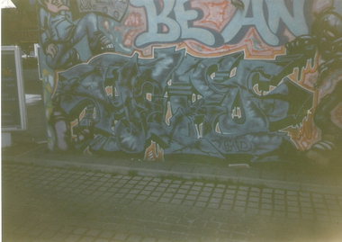 Graffiti Wall in Berlin - Photo by COLLECTOR - Hero, GHS, CMD (1995)