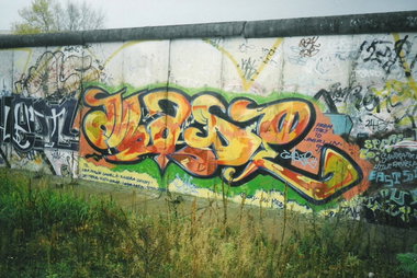 Graffiti Wall in Berlin - Photo by COLLECTOR - Made, Italy, Berlin (1997)