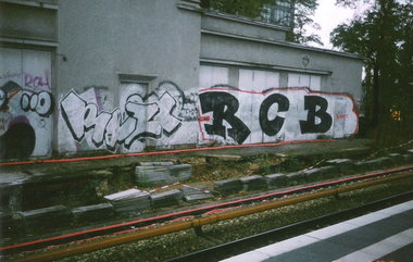 Graffiti Wall in Berlin - Photo by COLLECTOR - Ruzl, RCB, Berlin