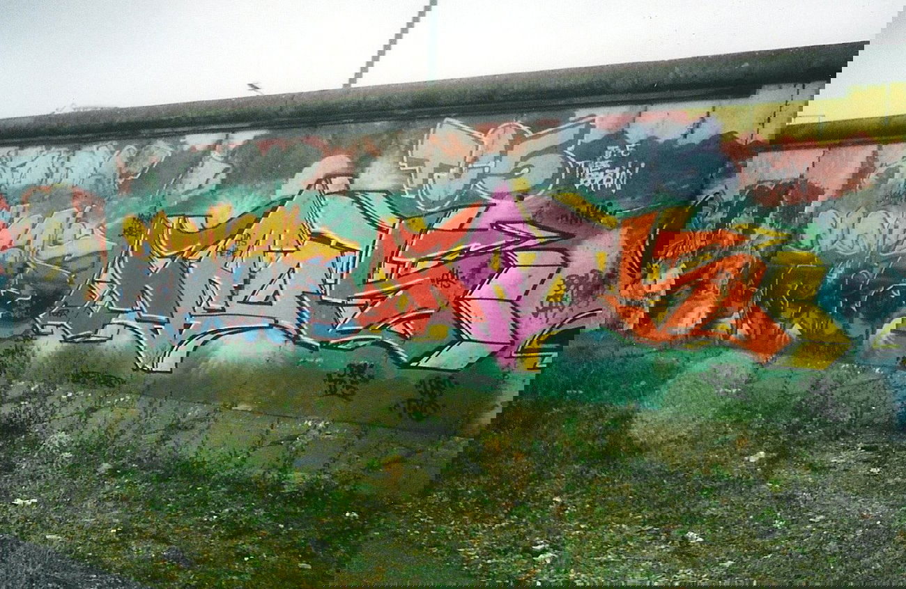 Graffiti Wall in Berlin - Photo by COLLECTOR - Zasd, LTX, Kaos
