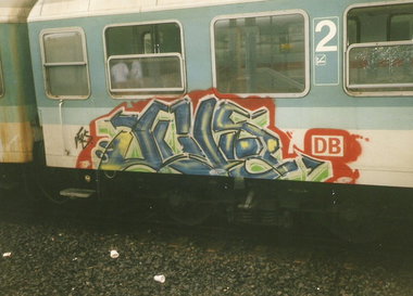 Graffiti Train in Hannover - Photo by COLLECTOR - Juls, Hannover (1999)