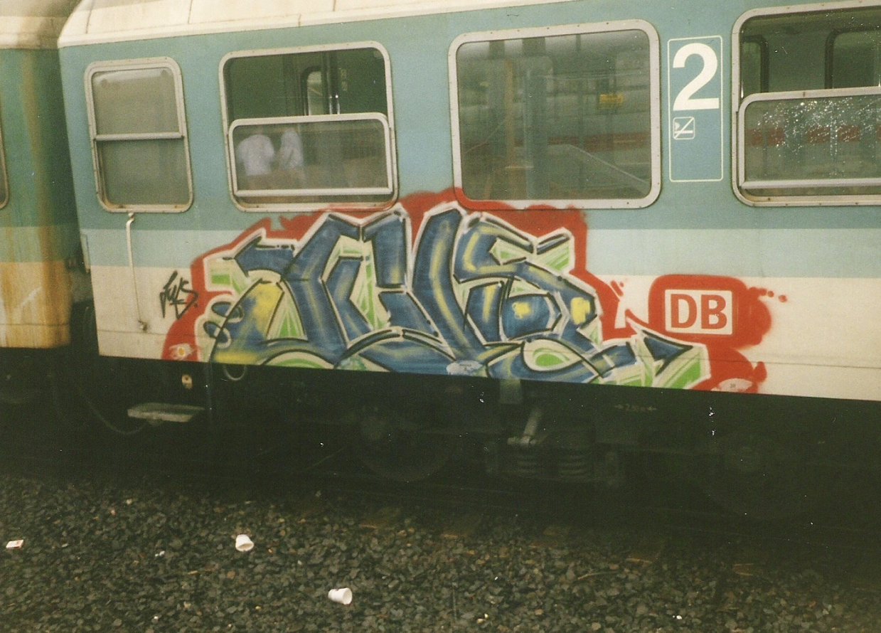 Graffiti Train in Hannover - Photo by COLLECTOR - Juls, Hannover (1999)