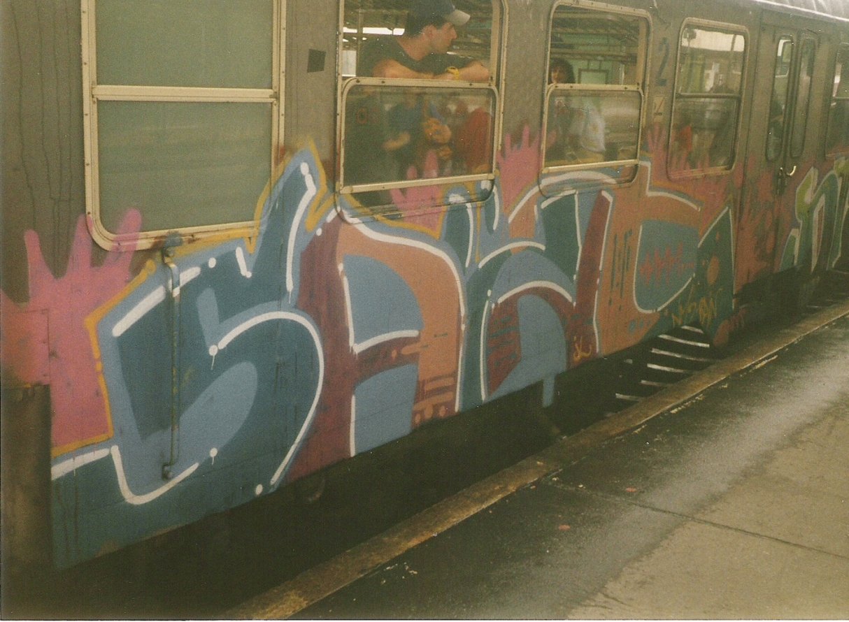 Graffiti Train in Hannover - Photo by COLLECTOR - Saint, Hannover (1999)