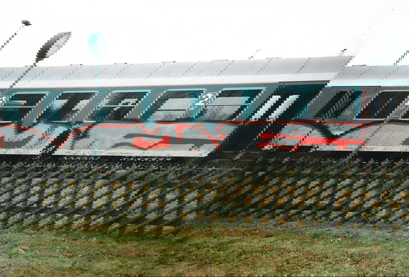 Graffiti Train in Hannover - Photo by COLLECTOR - Amen, Hannover (1994)