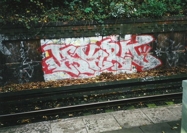 Graffiti Bombing in Hamburg - Photo by COLLECTOR - Akro, DMA, BASF