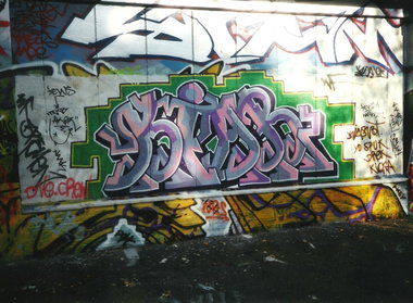 Graffiti Wall in Hamburg - Photo by COLLECTOR - Kiar, Hamburg (2000)