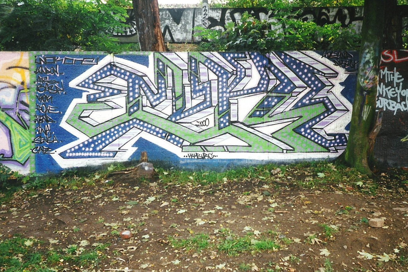 Graffiti Wall in Hamburg - Photo by COLLECTOR - Nok, Hamburg (2000)