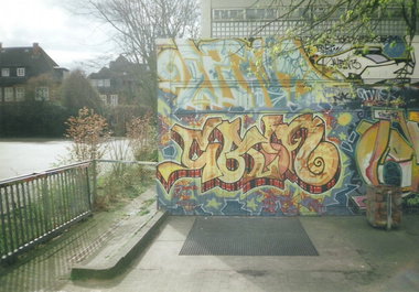 Graffiti Wall in Hamburg - Photo by COLLECTOR - Cain, Hamburg