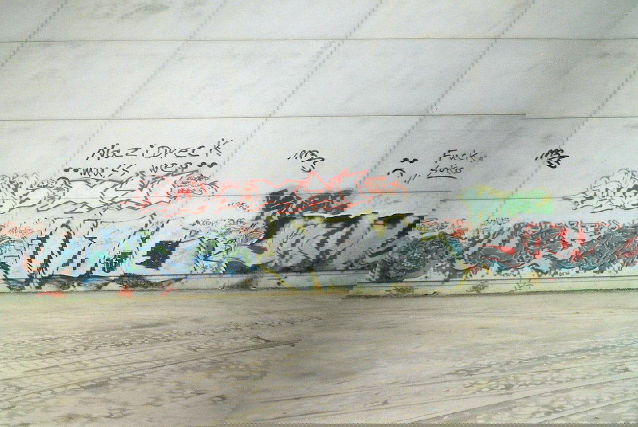 Graffiti Bombing in Hamburg - Photo by COLLECTOR - Pota, DST, Indoe