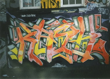 Graffiti Wall in Hamburg - Photo by COLLECTOR - Kash, Cash, Hamburg
