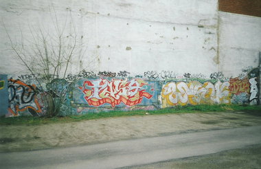 Graffiti Bombing in Hamburg - Photo by COLLECTOR - Taso, Hamburg