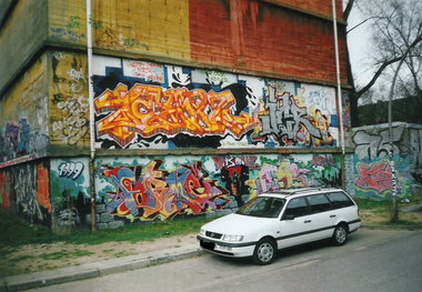 Graffiti Wall in Hamburg - Photo by COLLECTOR - Tearz, Jer, Forme