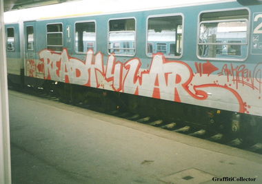 Graffiti Train in Hildesheim - Photo by COLLECTOR - RWK, Hildesheim (2001)