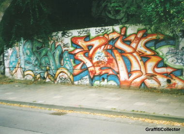 Graffiti Wall in Hildesheim - Photo by COLLECTOR - Josk, Hildesheim (2001)