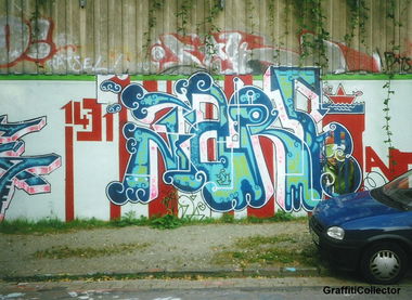 Graffiti Wall in Hildesheim - Photo by COLLECTOR - Nar, Hildesheim (2001)