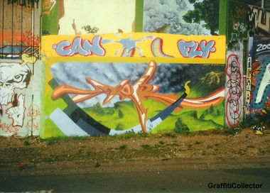 Graffiti Wall in Hildesheim - Photo by COLLECTOR - Hildesheim (2001)