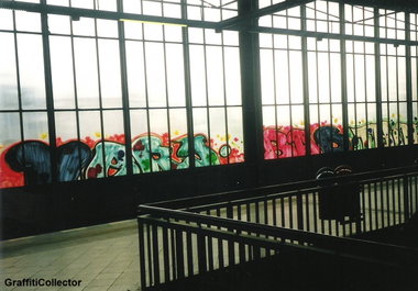 Graffiti Wall in Berlin - Photo by COLLECTOR (2000)