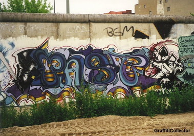 Graffiti Wall in Berlin - Photo by COLLECTOR - Past, Berlin