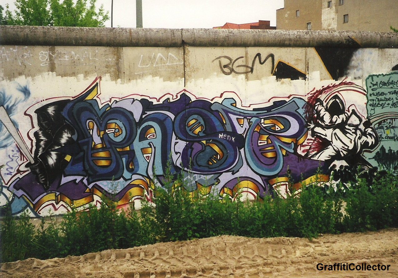 Graffiti Wall in Berlin - Photo by COLLECTOR - Past, Berlin