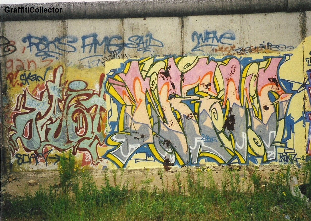 Graffiti Wall in Berlin - Photo by COLLECTOR - Dejoe, News, New