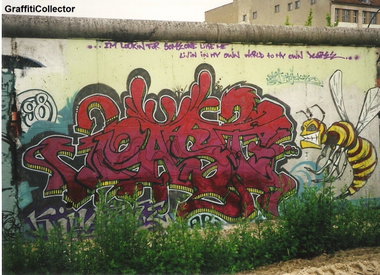 Graffiti Wall in Berlin - Photo by COLLECTOR - Past, Berlin (1998)