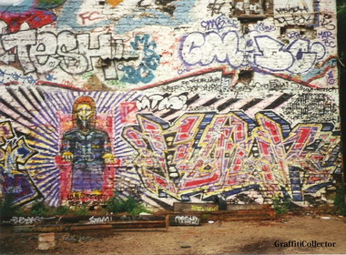 Graffiti Wall in Berlin - Photo by COLLECTOR - MTM, Berlin