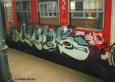 Graffiti Train in Hamburg - Photo by COLLECTOR - Noks, Hamburg (2000)
