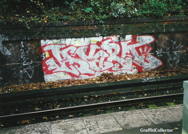 Graffiti Bombing in Hamburg - Photo by COLLECTOR - Akro, DMA, BASF
