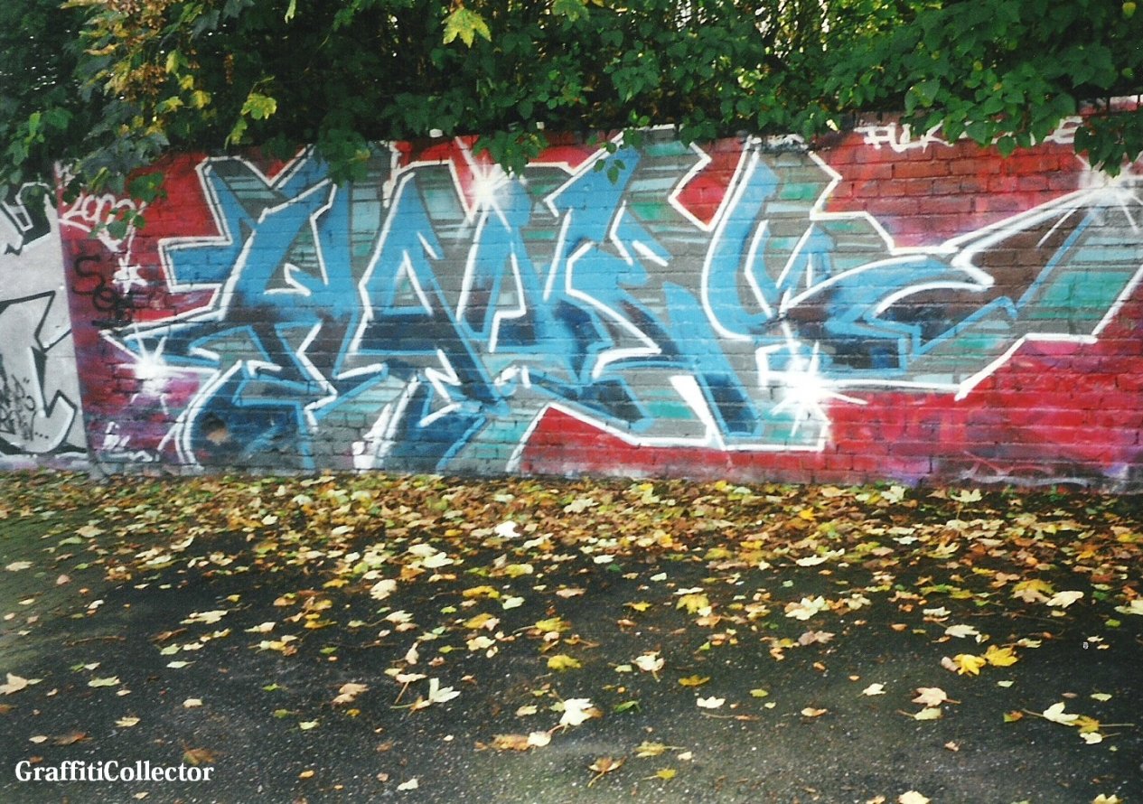 Graffiti Wall in Hamburg - Photo by COLLECTOR - Hanel, Hamburg (2000)