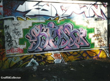 Graffiti Wall in Hamburg - Photo by COLLECTOR - Kiar, Hamburg (2000)