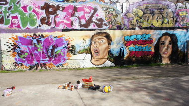 Graffiti Wall in Berlin - Photo by COLLECTOR - Berlin (2010)