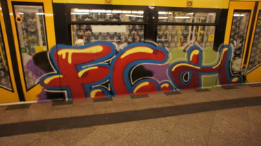 Graffiti Train in Berlin - Photo by COLLECTOR - Berlin (2011)