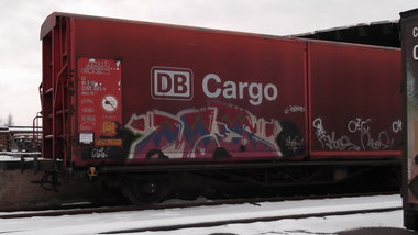 Graffiti Train - Photo by COLLECTOR - Moes (2010)