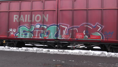 Graffiti Train - Photo by COLLECTOR - Sinus (2011)