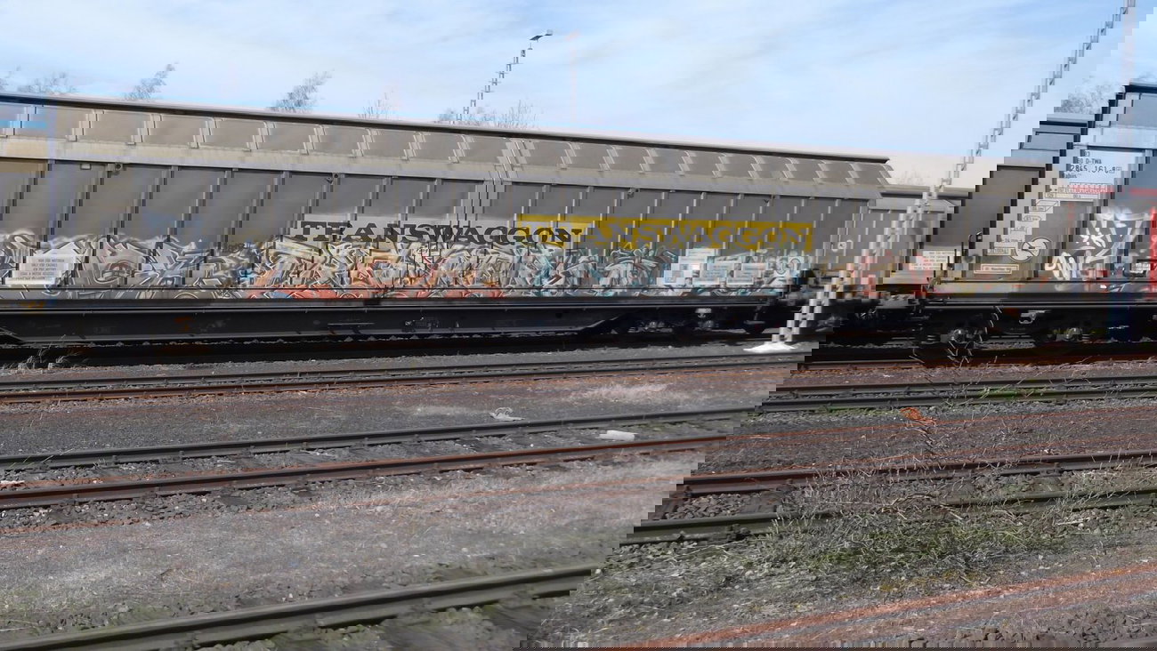 Graffiti Train - Photo by COLLECTOR