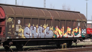Graffiti Train - Photo by COLLECTOR - Chas, Alec (2013)