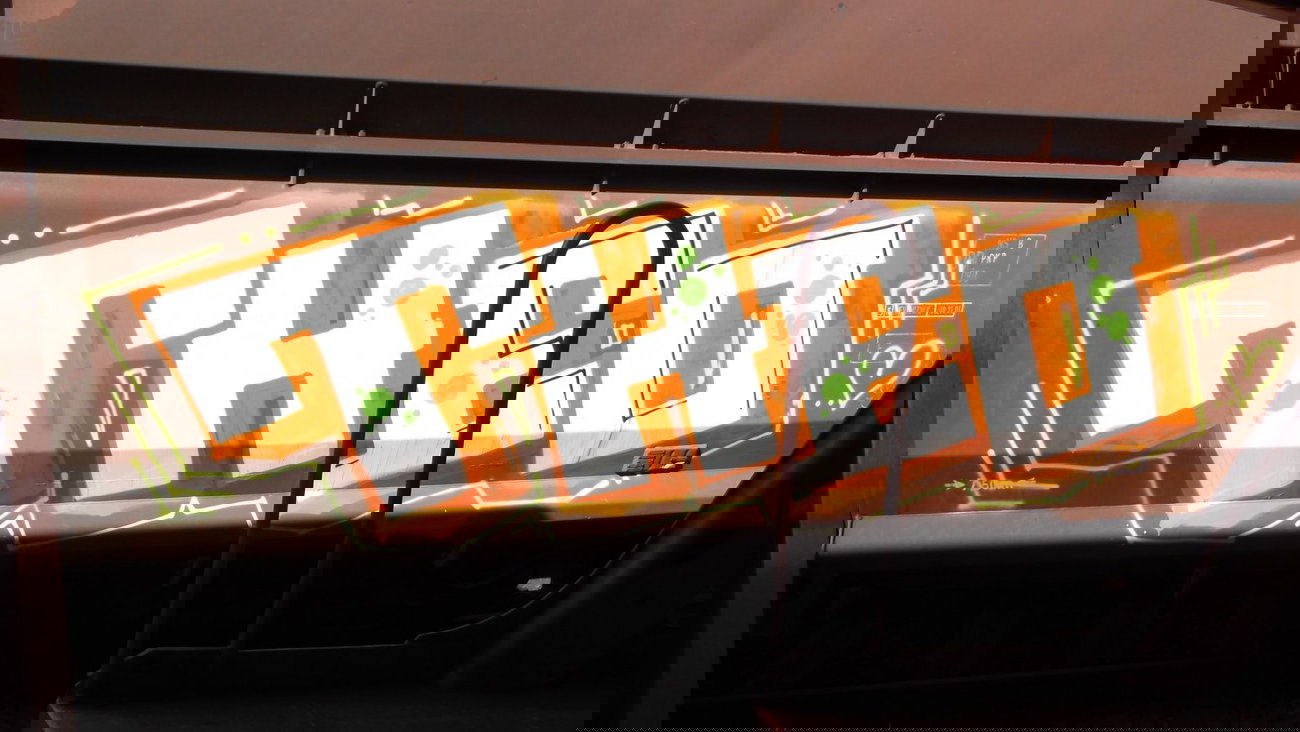 Graffiti Train - Photo by COLLECTOR - Theo