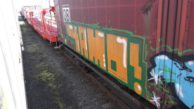 Graffiti Train - Photo by COLLECTOR
