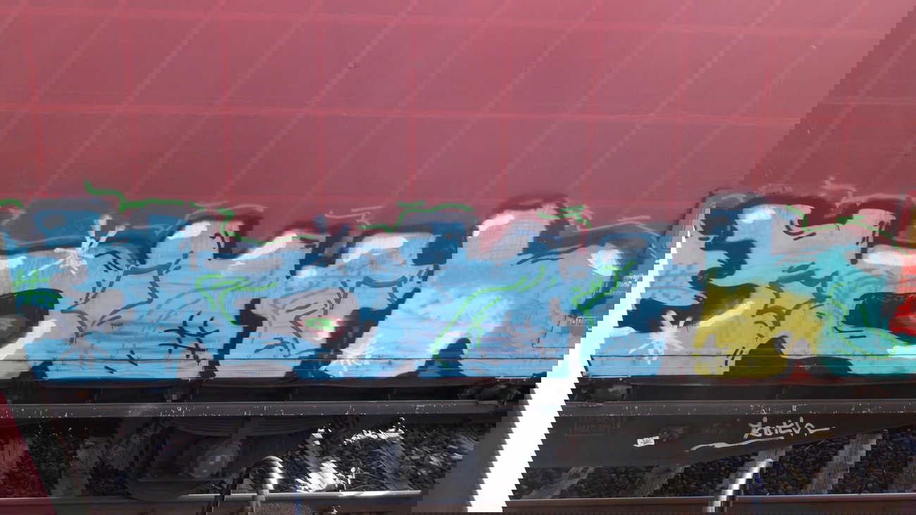 Graffiti Train - Photo by COLLECTOR - Youth