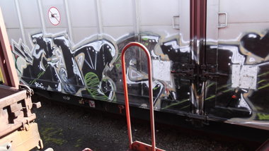 Graffiti Train - Photo by COLLECTOR