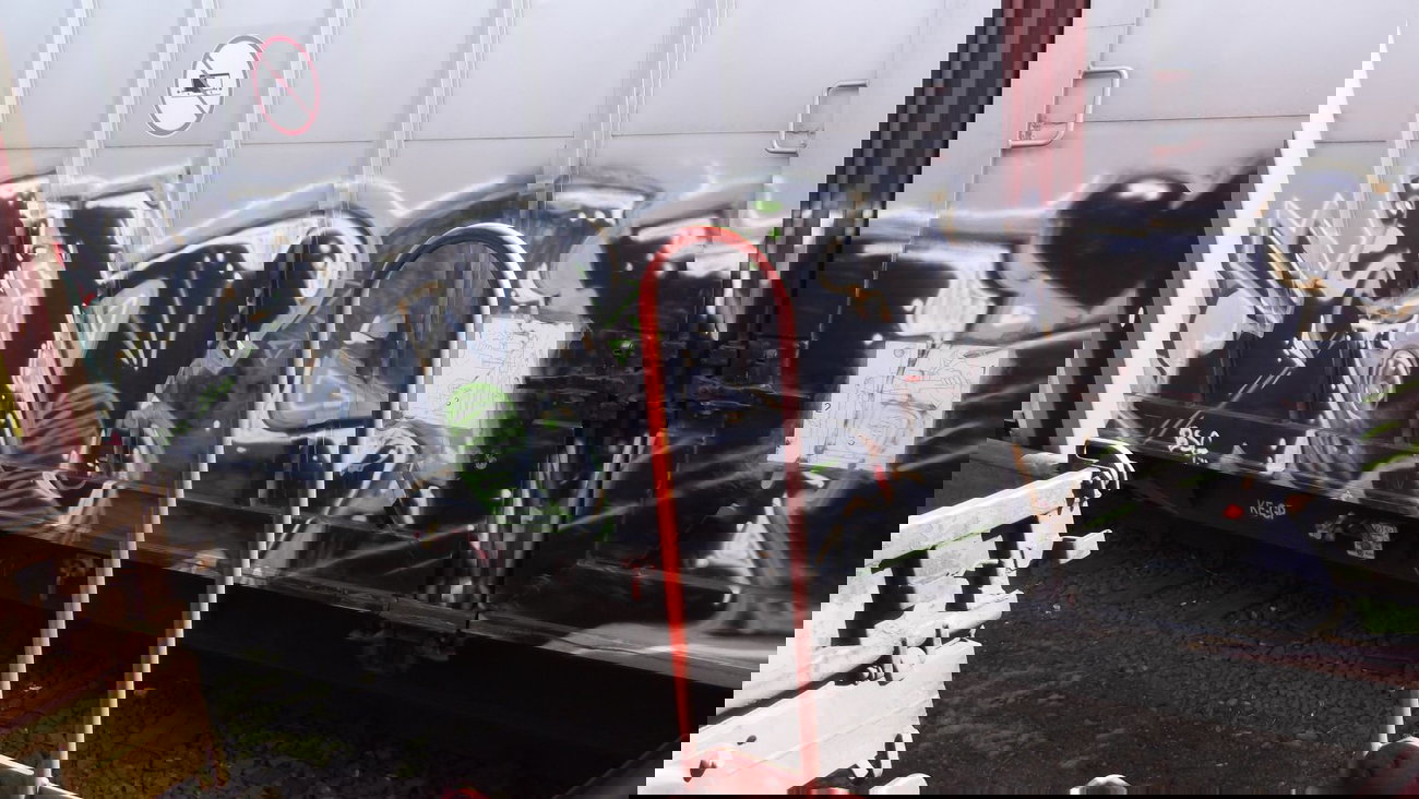 Graffiti Train - Photo by COLLECTOR