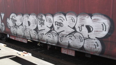 Graffiti Train - Photo by COLLECTOR - Creep